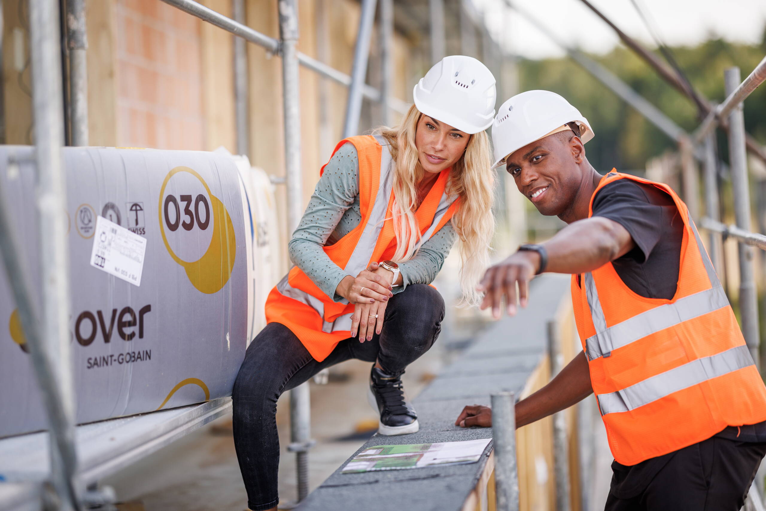 UrbanCasa Jasim et Clarence sur le chantier